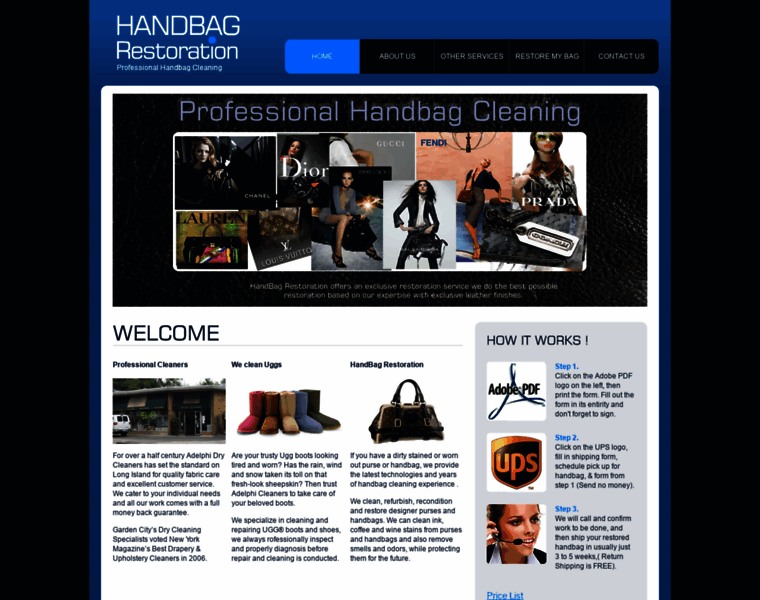 Handbagrestoration.net thumbnail