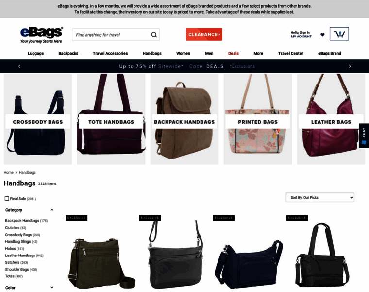 Handbags.com thumbnail