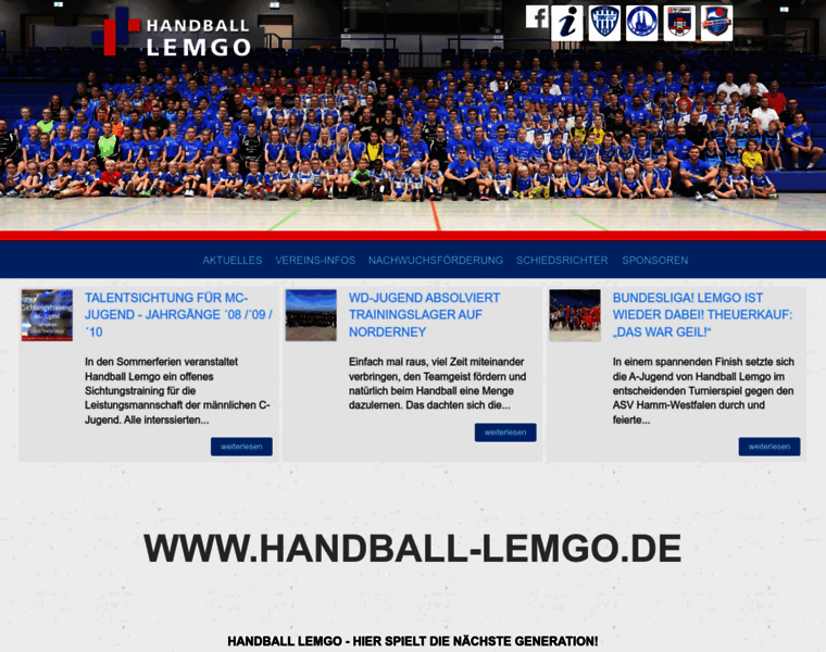 Handball-lemgo.de thumbnail