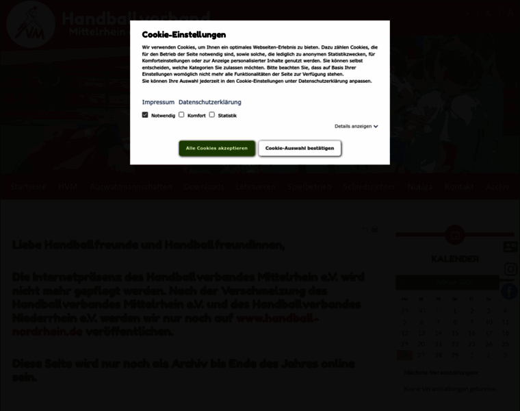 Handball-mittelrhein.de thumbnail