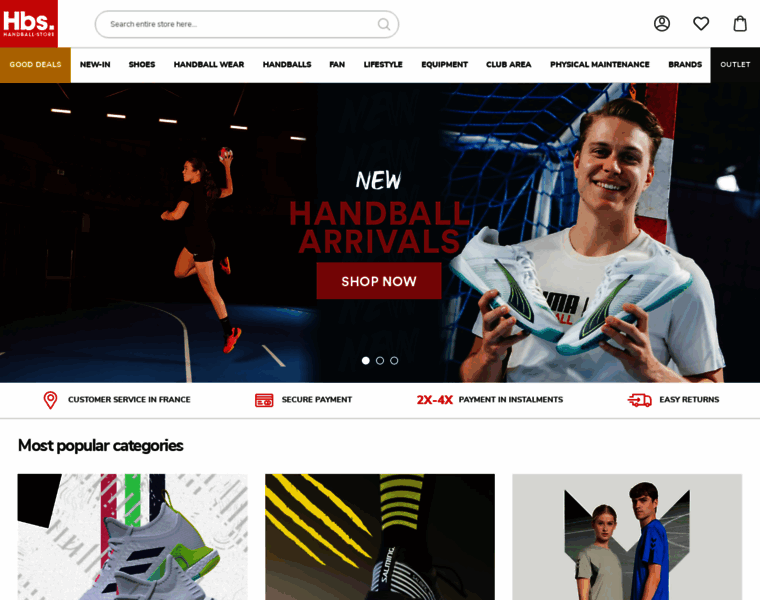 Handball-store.com thumbnail