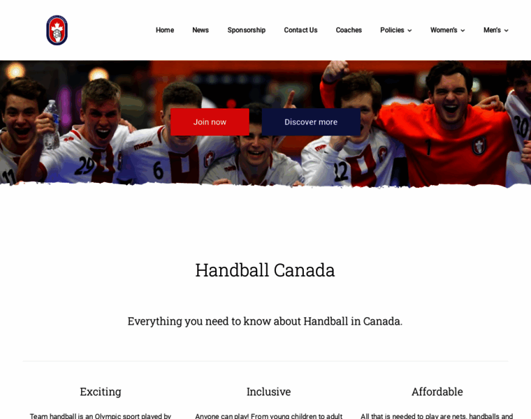Handballcanada.ca thumbnail