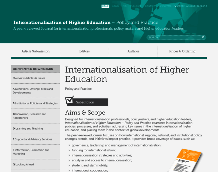 Handbook-internationalisation.com thumbnail