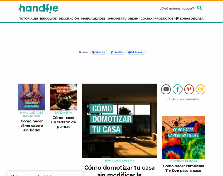 Handfie.com thumbnail