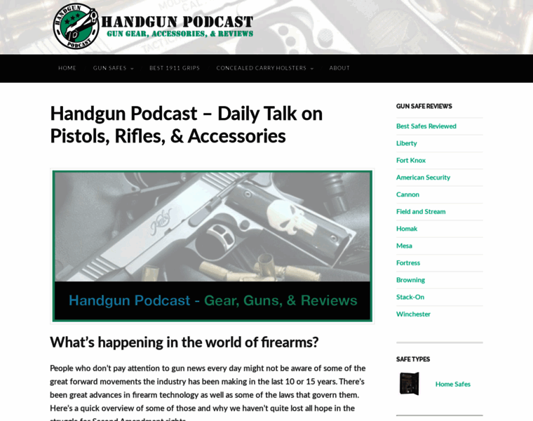 Handgunpodcast.com thumbnail