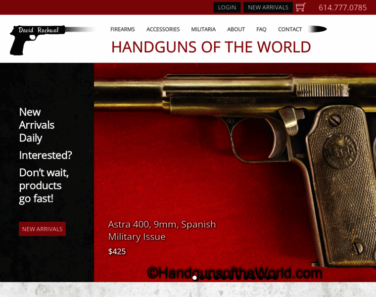 Handgunsoftheworld.com thumbnail