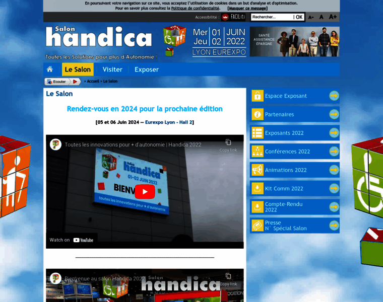 Handica.com thumbnail