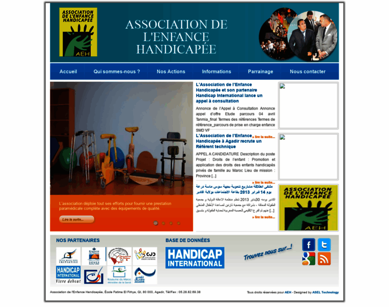 Handicape-agadir.org thumbnail