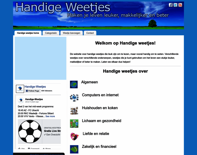 Handige-weetjes.nl thumbnail