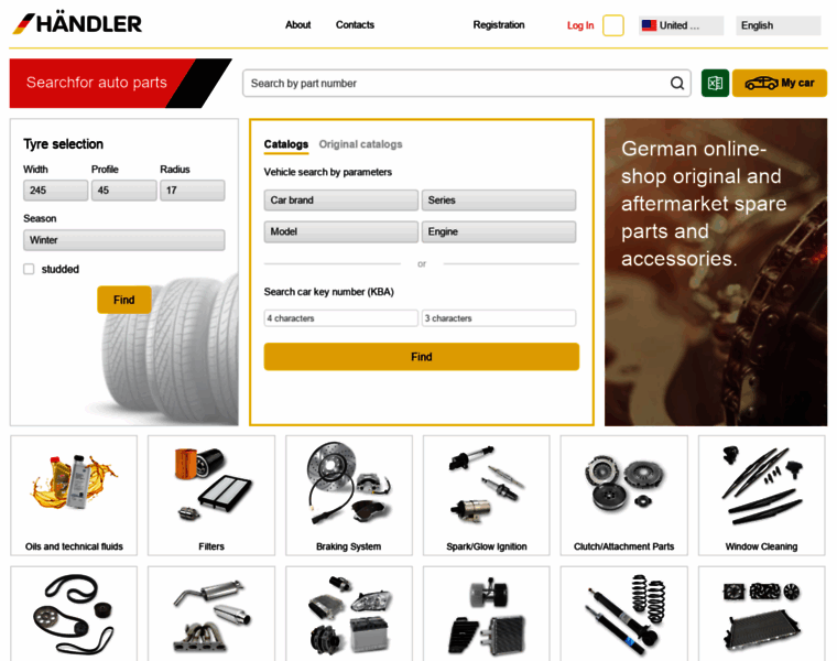 Handlerparts.eu thumbnail