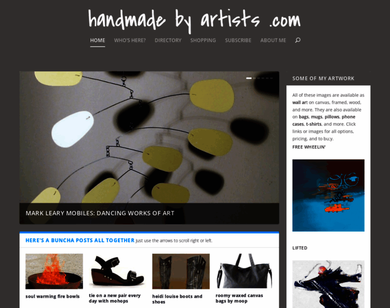 Handmadebyartists.com thumbnail