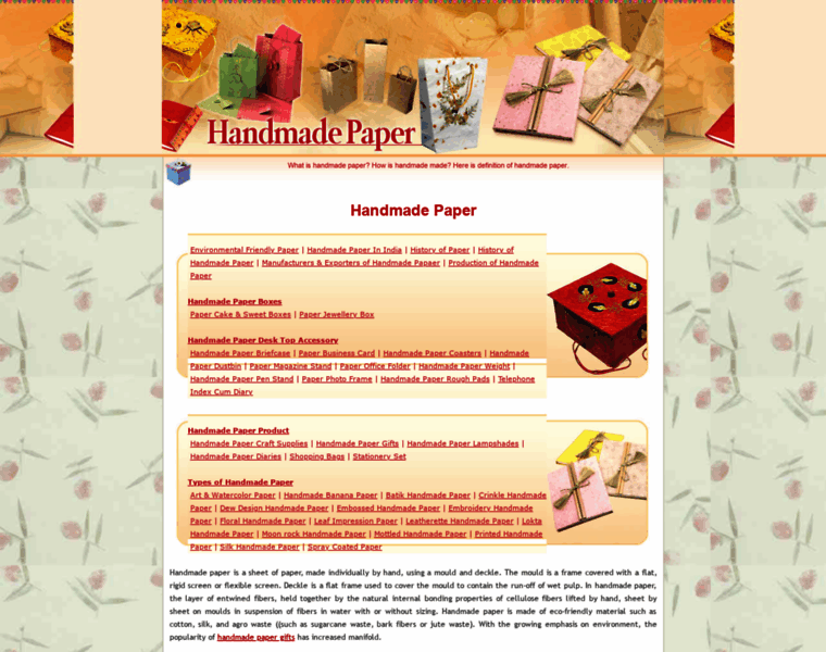Handmadepaper.org.uk thumbnail
