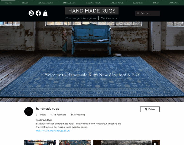 Handmaderugs.co.uk thumbnail