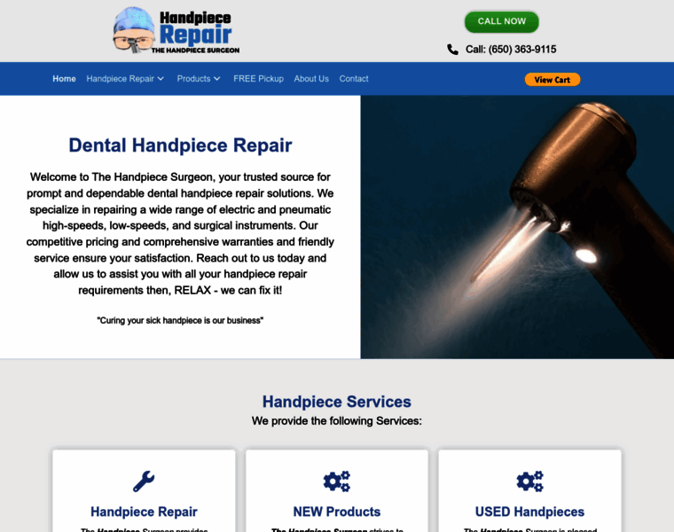 Handpiecesurgeon.com thumbnail