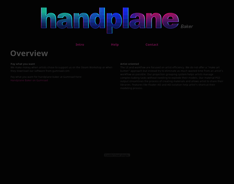 Handplane3d.com thumbnail