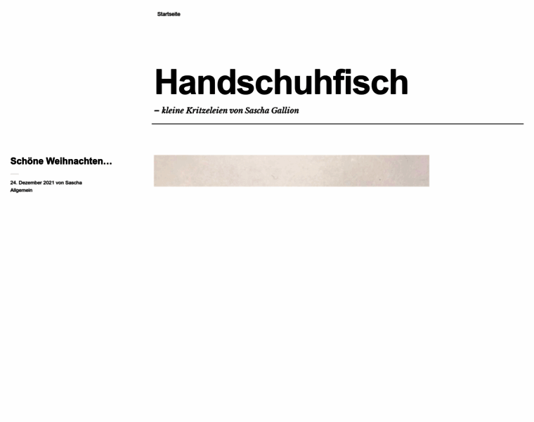 Handschuhfisch.de thumbnail