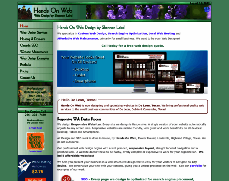 Handsonweb.info thumbnail
