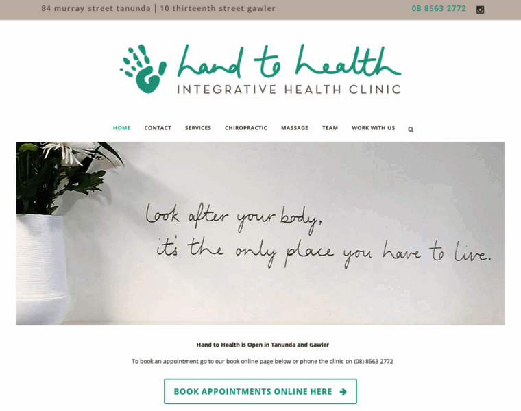 Handtohealth.com.au thumbnail