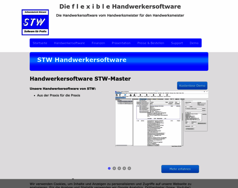 Handwerkersoftware-stwmaster.de thumbnail
