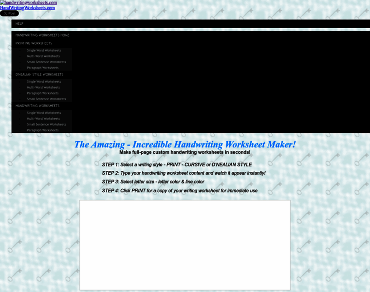 Handwritingworksheets.com thumbnail Handwritingworksheets.com thumbnail