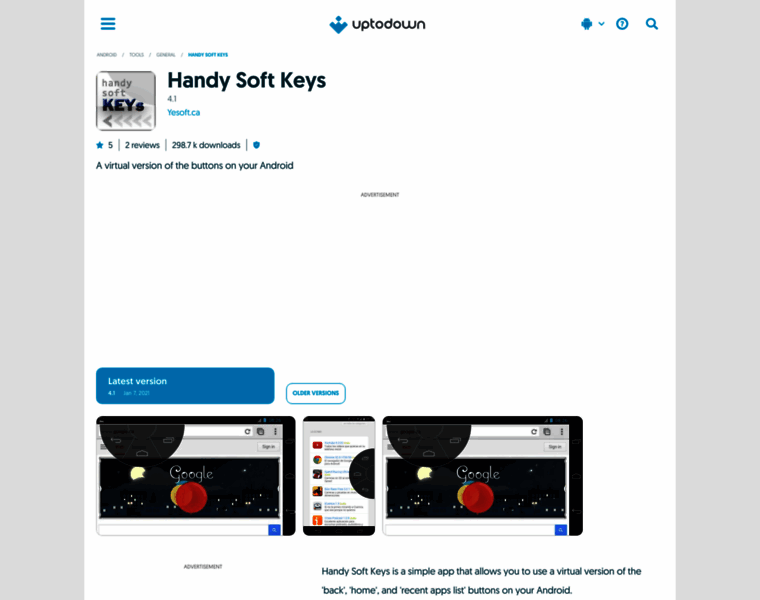 Handy-soft-keys.en.uptodown.com thumbnail