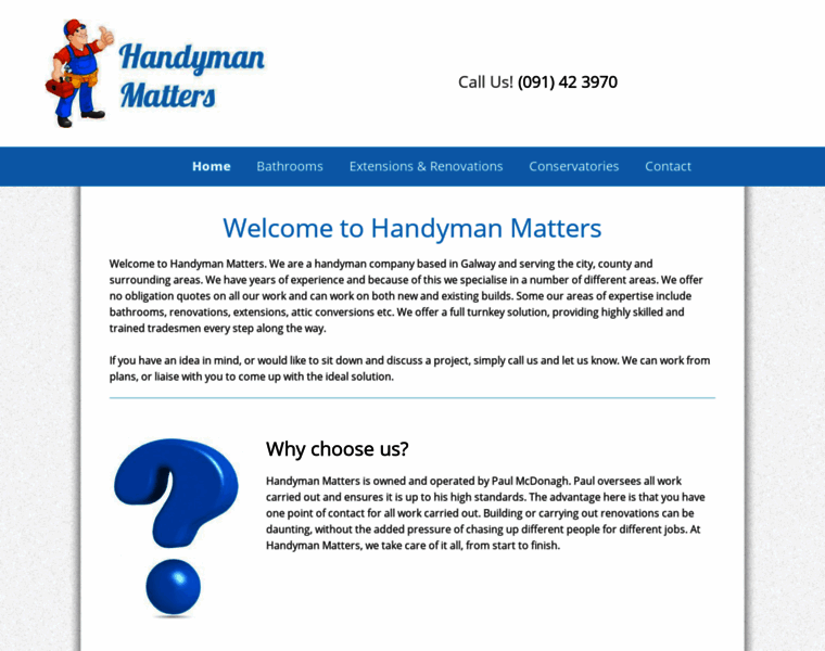 Handymanmattersgalway.com thumbnail