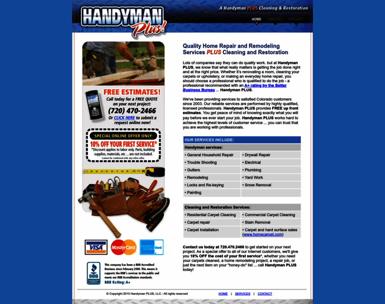 Handymanplusco.com thumbnail