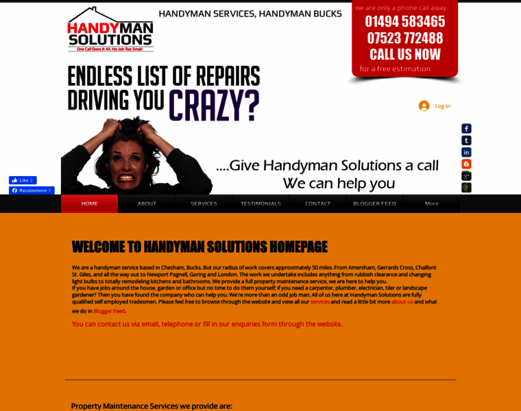 Handymansolutions.uk.com thumbnail