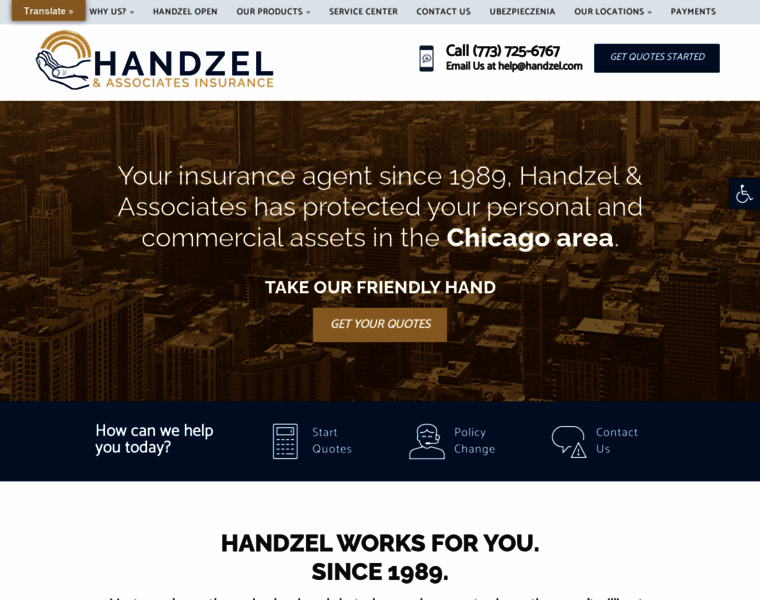 Handzel.com thumbnail