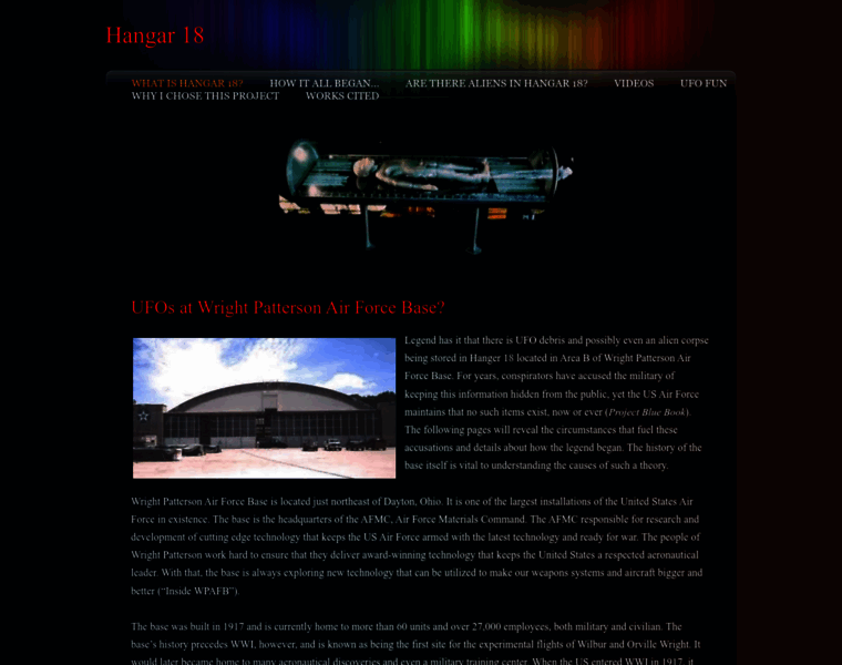 Hangar18.weebly.com thumbnail