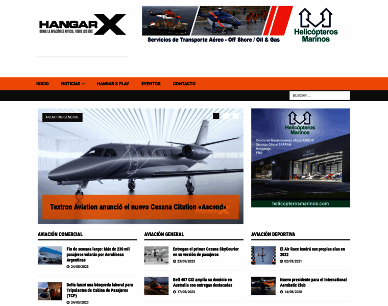 Hangarx.com.ar thumbnail