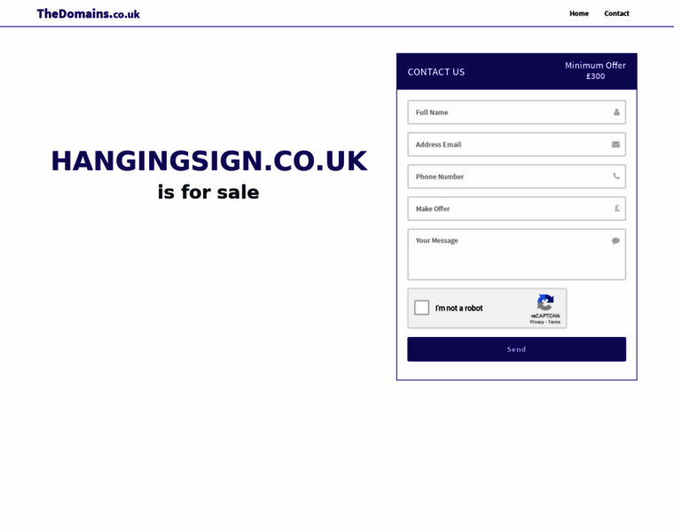 Hangingsign.co.uk thumbnail