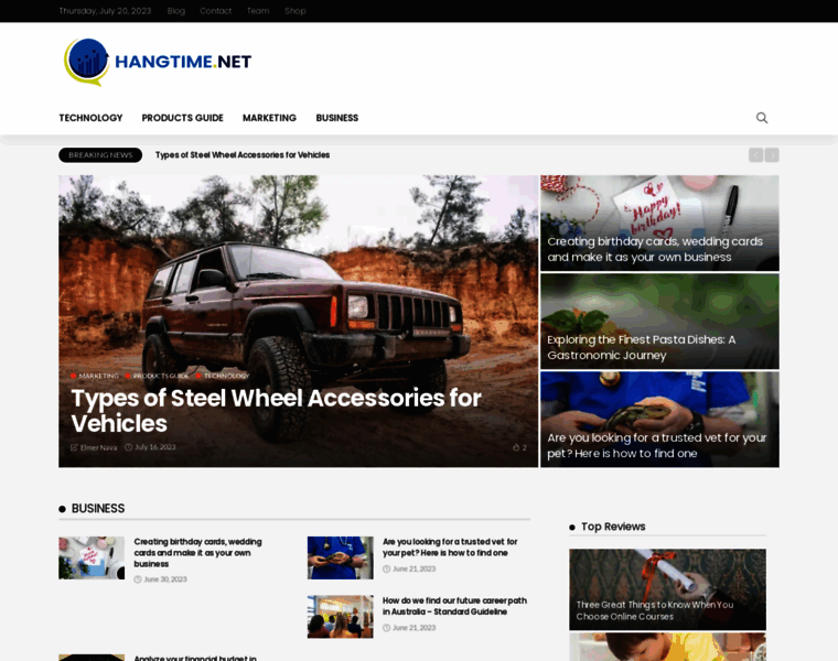 Hangtime.net.au thumbnail
