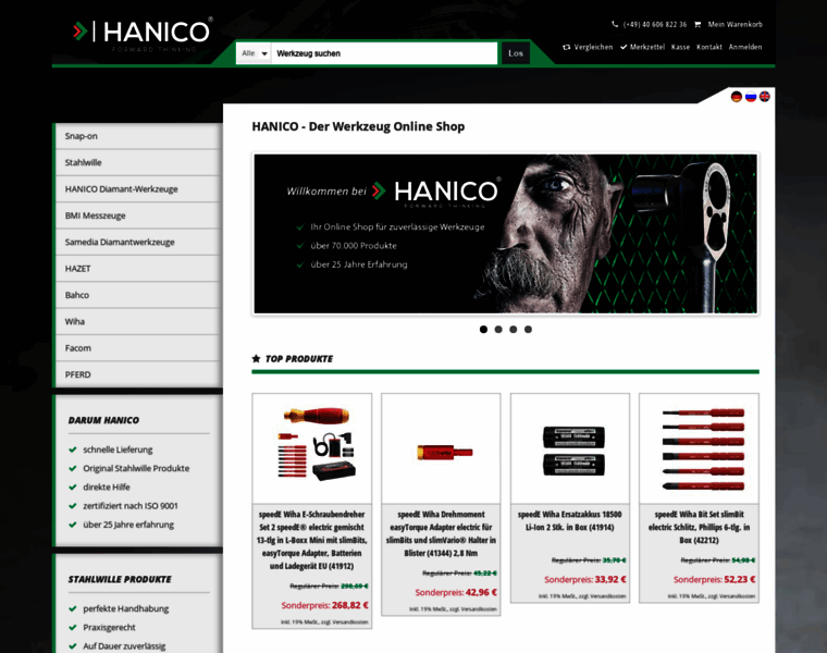 Hanico.com thumbnail