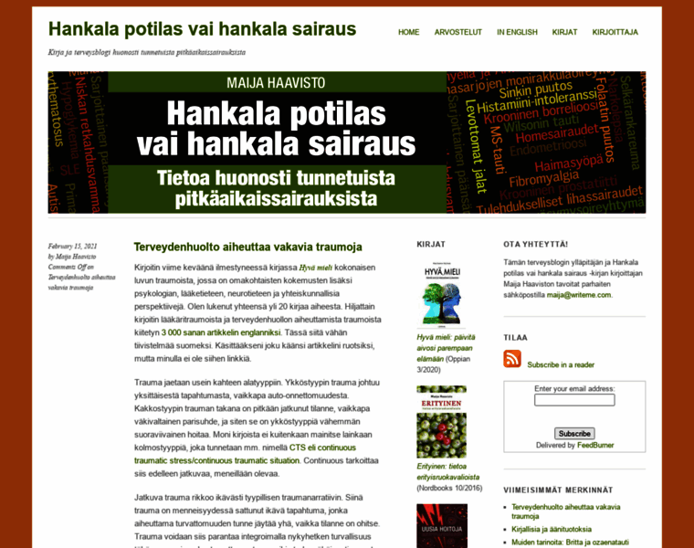 Hankalapotilas.net thumbnail