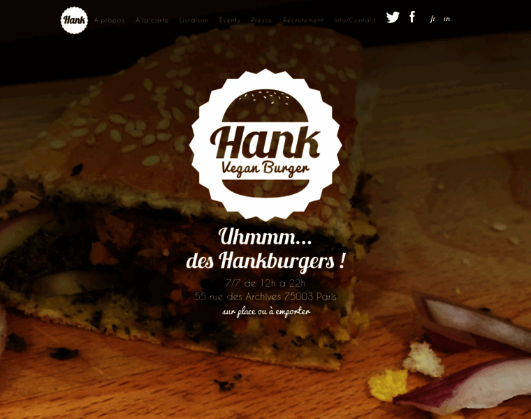 Hankburger.com thumbnail