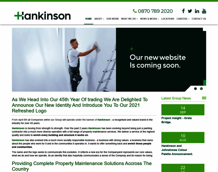 Hankinson.co.uk thumbnail
