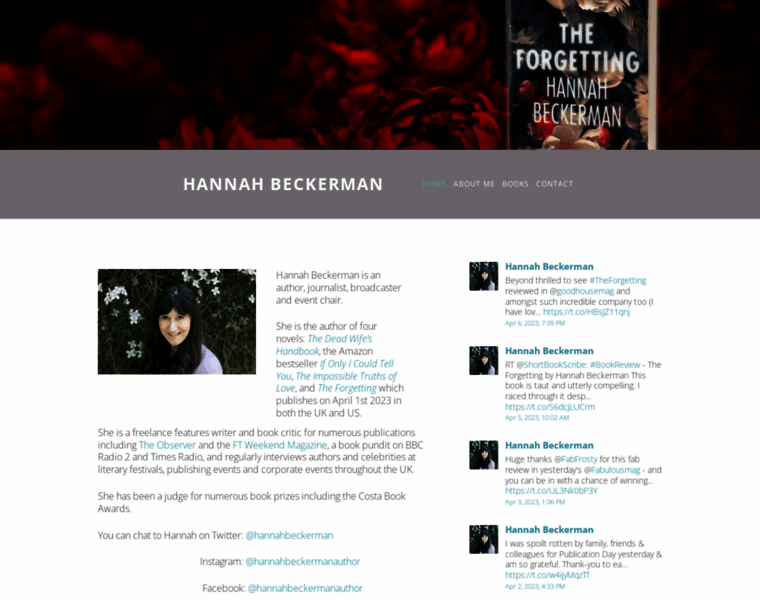Hannahbeckerman.com thumbnail