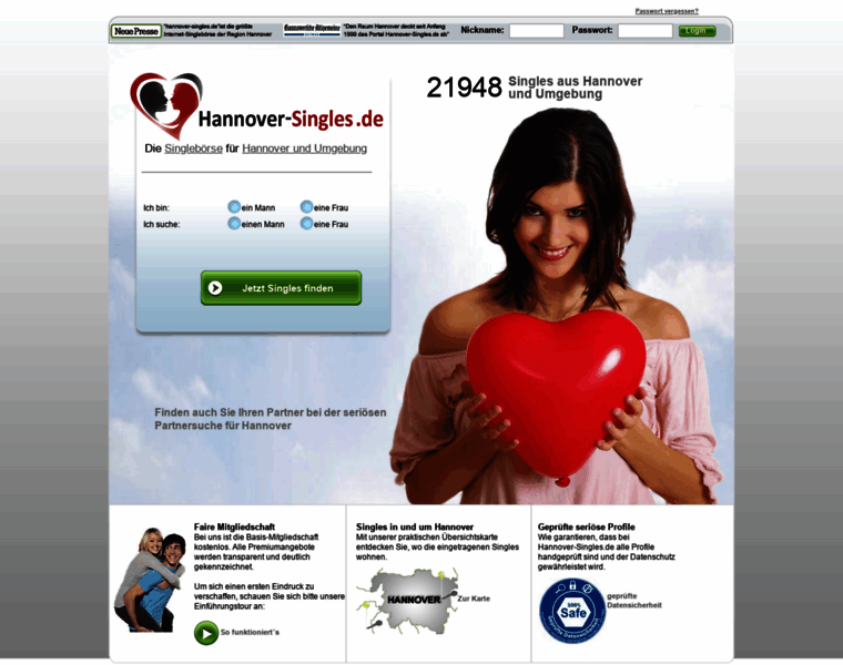 Hannover-singles.de thumbnail