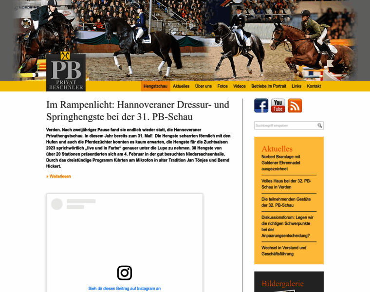 Hannoveraner-privathengsthalter.de thumbnail