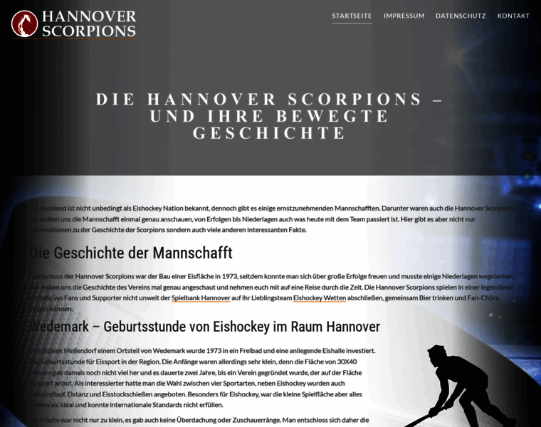 Hannoverscorpions.de thumbnail
