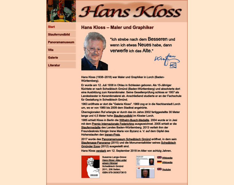 Hans-kloss.de thumbnail