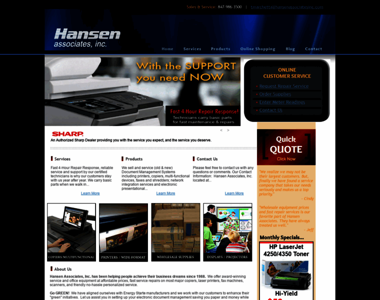 Hansenassociatesinc.com thumbnail