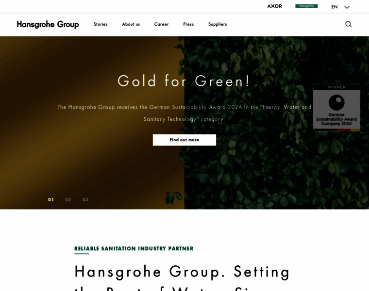 Hansgrohe-group.com thumbnail
