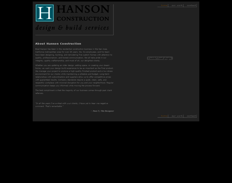 Hanson-construction.us thumbnail