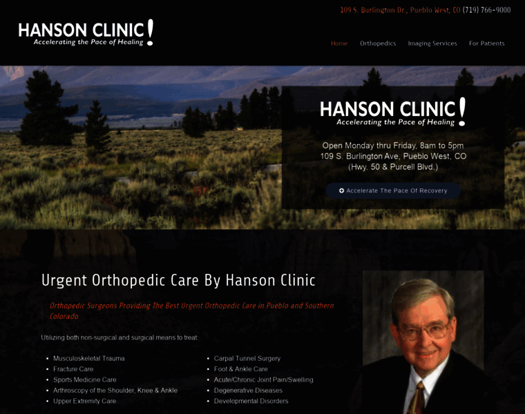 Hansonclinic.com thumbnail