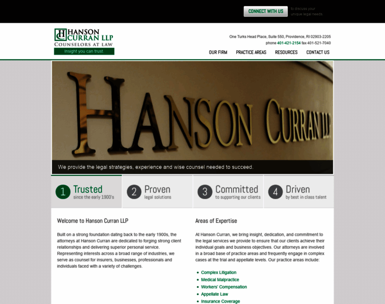 Hansoncurran.com thumbnail