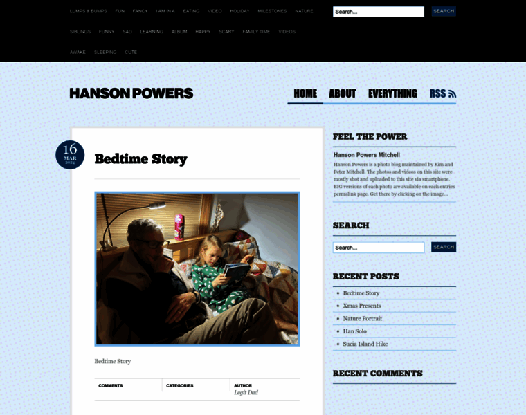 Hansonpowers.com thumbnail