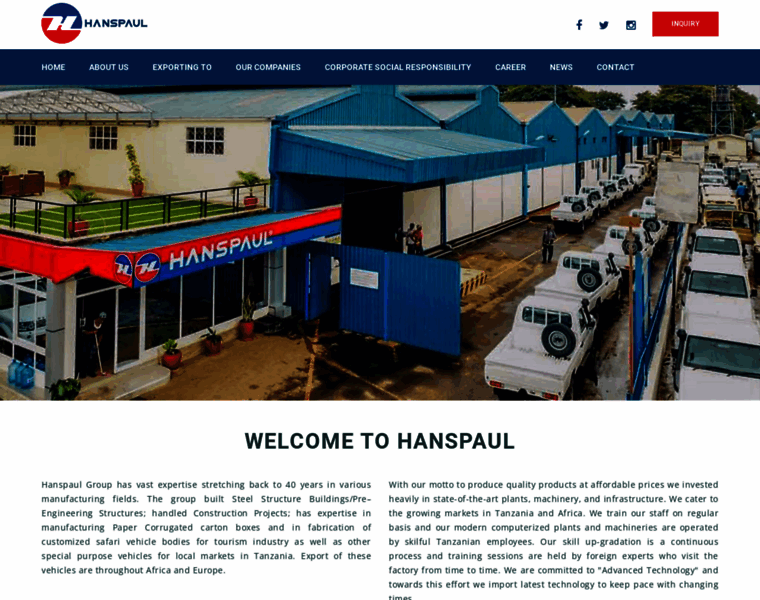 Hanspaul.co.tz thumbnail