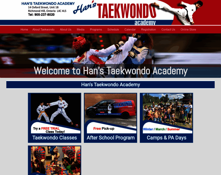 Hanstaekwondo.ca thumbnail